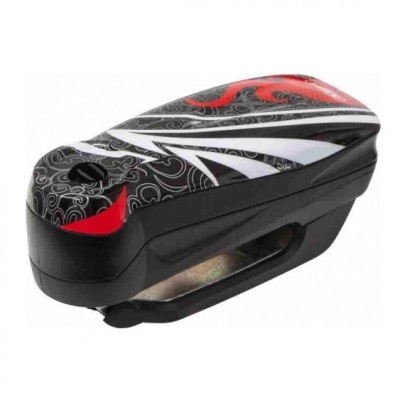 Zámek na kotoučovou brzdu DETECTO 7000 RS1/alarm, Flame Black